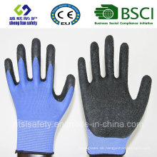 Nylon Latex Arbeitsschutzhandschuhe Sicherheitshandschuhe Latex Handschuhe